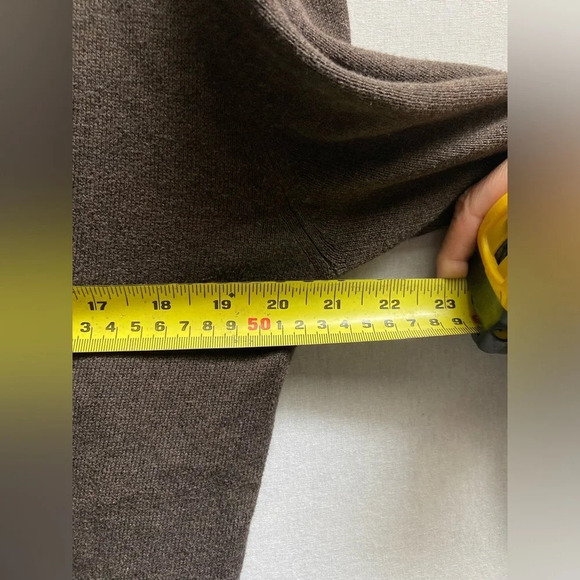 Finshley & Harding Cotton Cashmere button sweater knit Cardigan Sz M - Picture 7 of 8